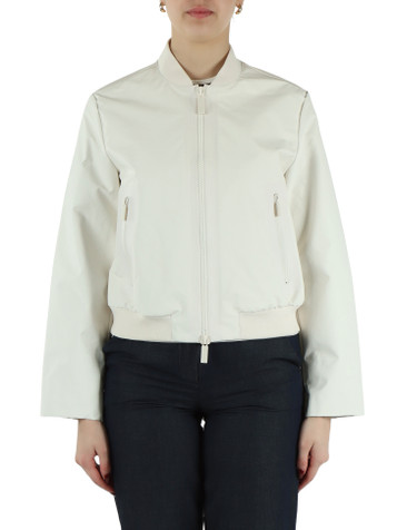 OFF WHITE | Giacca blouson in tessuto misto