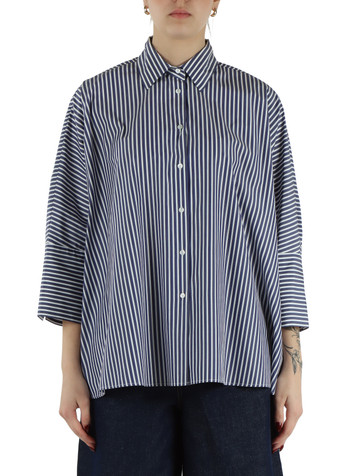 BLU | Camicia oversize in popeline HUDSON