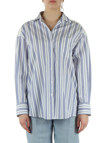 BIANCO | Camicia morbida in popeline TESSILE