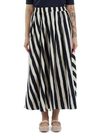 BLU | Gonna midi UOMO in popeline cotone