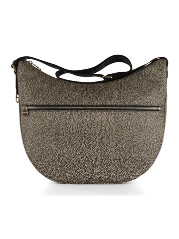 NERO | Borsa LUNA Medium Eco Line in tessuto OP