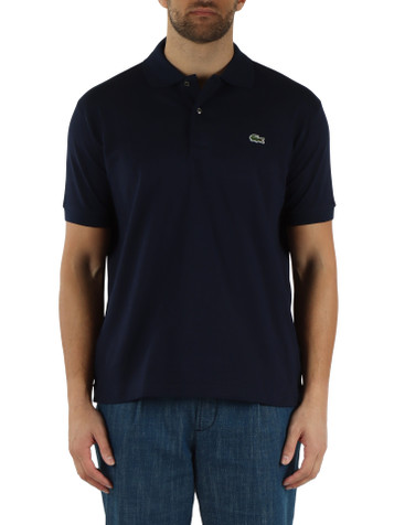 BLU SCURO | Polo L.12.12 Classic fit in cotone piquet