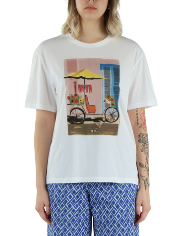 BIANCO | T-shirt in cotone GEORGETOWN
