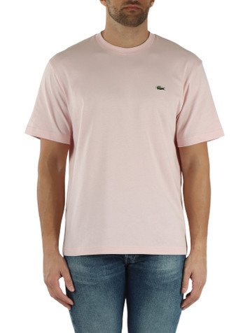 ROSA | T-shirt in cotone Classic fit con patch logo