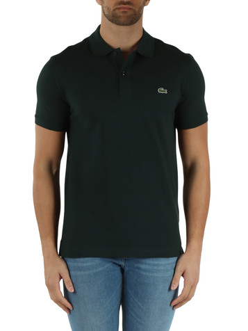 DUNKELGRÜN | Polo L.12.12 Slim Fit aus Baumwoll-Piqué