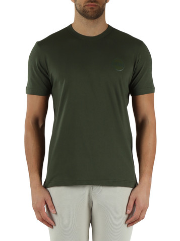 VERDE SCURO | T-shirt in cotone regular fit FRIDA
