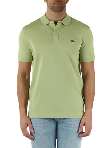 VERDE CHIARO | Polo L.12.12 slim fit in cotone piquet