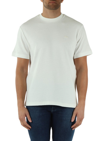 OFF WHITE | T-shirt Classic fit in jersey di cotone testurizzato