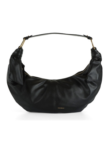 NERO | Borsa a spalla in pelle FUROSHIKI Large