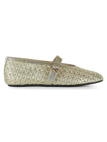 ORO | GIRL: Ballerina Mary Jane in pelle ed ecopelle