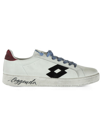 WEISS | LEGENDE: Sneakers aus Leder AUTOGRAPH LEGEND 1