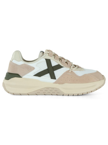 BEIGE | Sneakers in pelle e tessuto NEXA 20