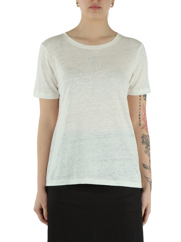 SAHNE | Leinen-T-Shirt LANE