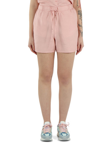 ROSA | Shorts con coulisse in lino e viscosa