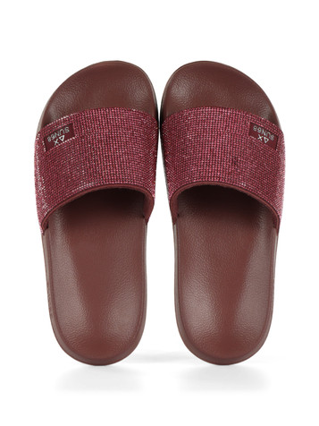 ROSA | Ciabatte SLIPPERS STRASS BEACH