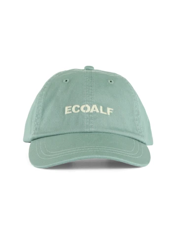 VERDE ACQUA | Cappello in cotone con ricamo logo frontale