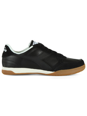SCHWARZ | Sneakers Terrace SEOUL INDOOR aus Leder