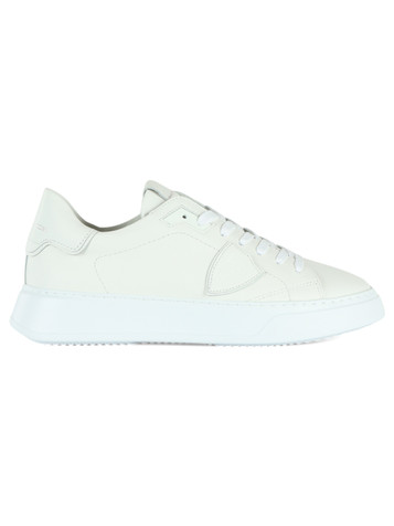 BIANCO | Sneakers in pelle TEMPLE LOW