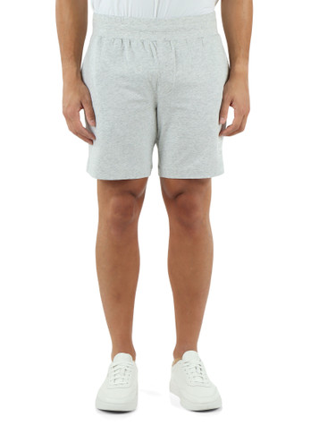 GRIGIO | BODYWEAR: Pantaloncini in cotone con stampa logo