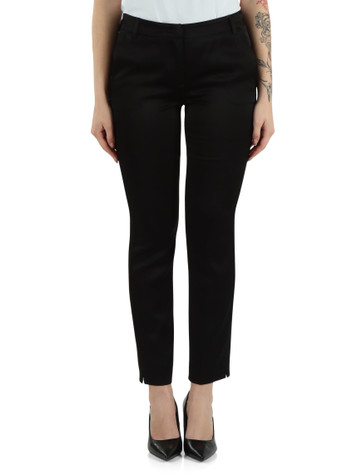 NERO | Pantalone in raso FUNE