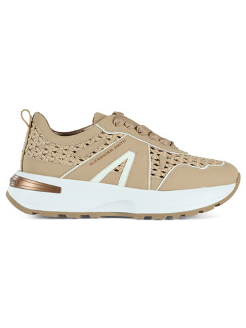 BEIGE | Sneakers LIVERPOOL in pelle ed ecopelle