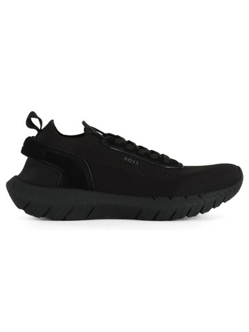 NERO | Sneakers in pelle e tessuto BOSS MOTION