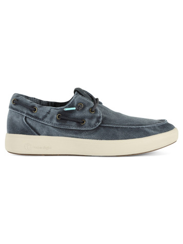 BLU | Scarpe da barca in cotone biologico