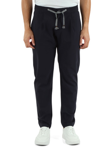 BLU SCURO | Pantalone Active in tessuto tecnico THOMAS LESCADA