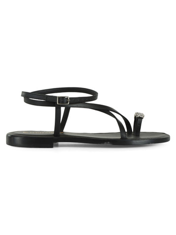 NERO | Sandali infradito in pelle 3043