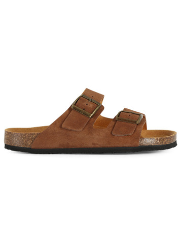 MARRONE | Sandali in suede TAJO