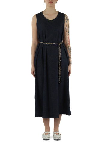 BLU | Abito in chambray di cotone
