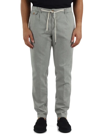 GREIGE | Pantaloni in cotone e lino YAMAL 226054