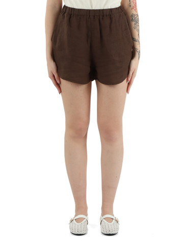 BRAUN | Leinenshorts