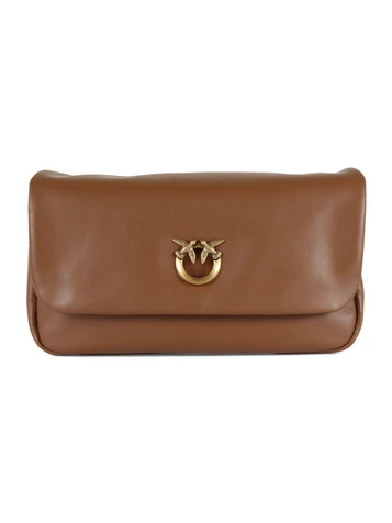 MARRONE | Borsa in pelle CLICK SOFT BAGUETTE HANDLE CLASSIC
