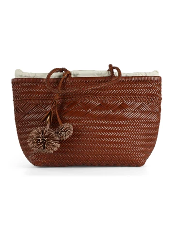 CUOIO | Borsa PALOMA Large in pelle intrecciata