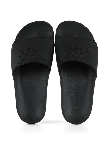 NERO | Ciabatte in gomma DILLY 01