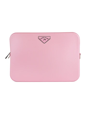 ROSA | Borsa a mano FLAT FLOWE 26 effetto saffiano