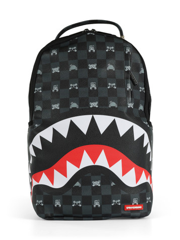 NERO | Zaino GRAY PEEKING CHARACTER CHECK Limited Edition