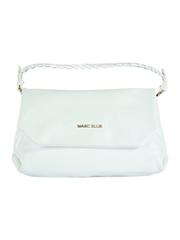 BIANCO | Borsa in pelle ELODIE SA LT Medium