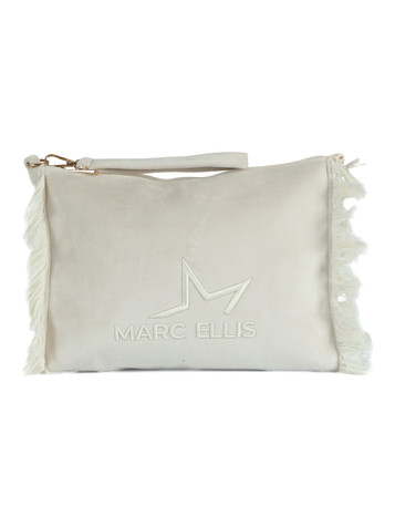 BEIGE | Pochette in velluto BUBY CALYPSO