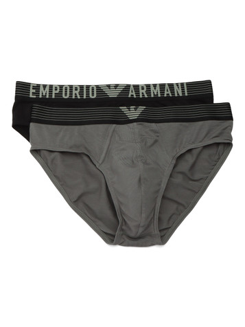 NERO | Il set comprende due paia di slip in eco viscosa