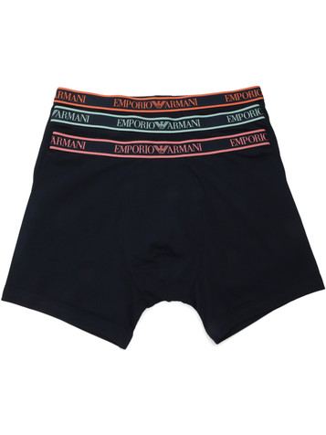 NERO | Il set comprende tre paia di boxer aderenti in cotone stretch