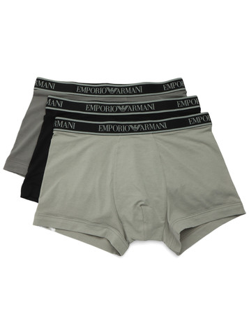 GRIGIO | Il set comprende tre paia di parigamba in cotone stretch
