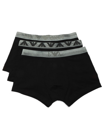 NERO | Il set comprende tre paia di parigamba in cotone organico stretch