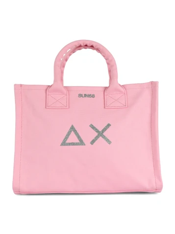 ROSA | BEACH: Borsa shopping CALI Midi in canvas