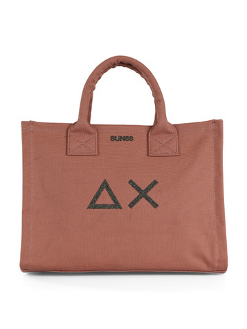 MARRONE CHIARO | BEACH: Borsa shopping CALI Midi in canvas