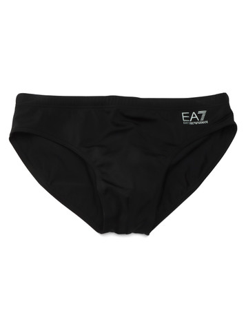 NERO | Slip mare con stampa logo