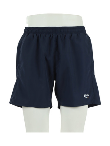 BLU SCURO | Boxer mare SWORDFISH con scritta logo