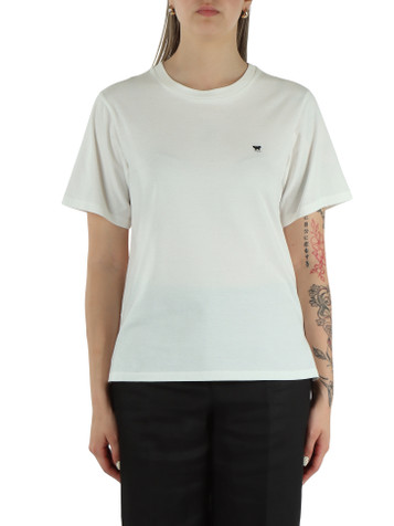 BIANCO | T-shirt in cotone VENACO con ricamo logo