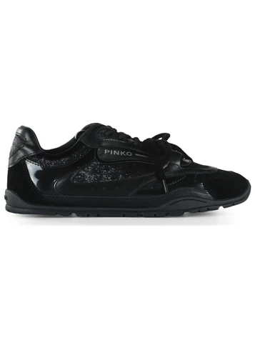 NERO | Sneakers in pelle e velluto lurex YULIA 01